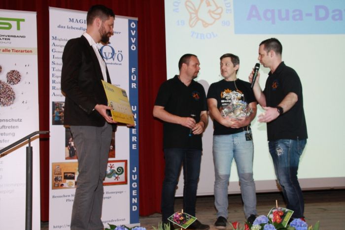 Aqua Day Scheckübergabe Ankündigung Spende