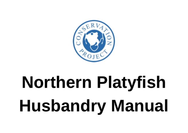 Husbandry manual for northern platyfish